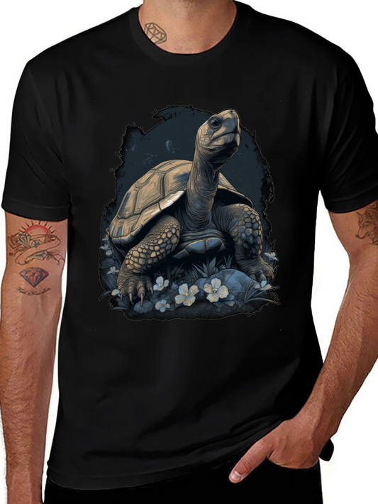 Turtle Graphic Tee - Nature Lovers T-Shirt