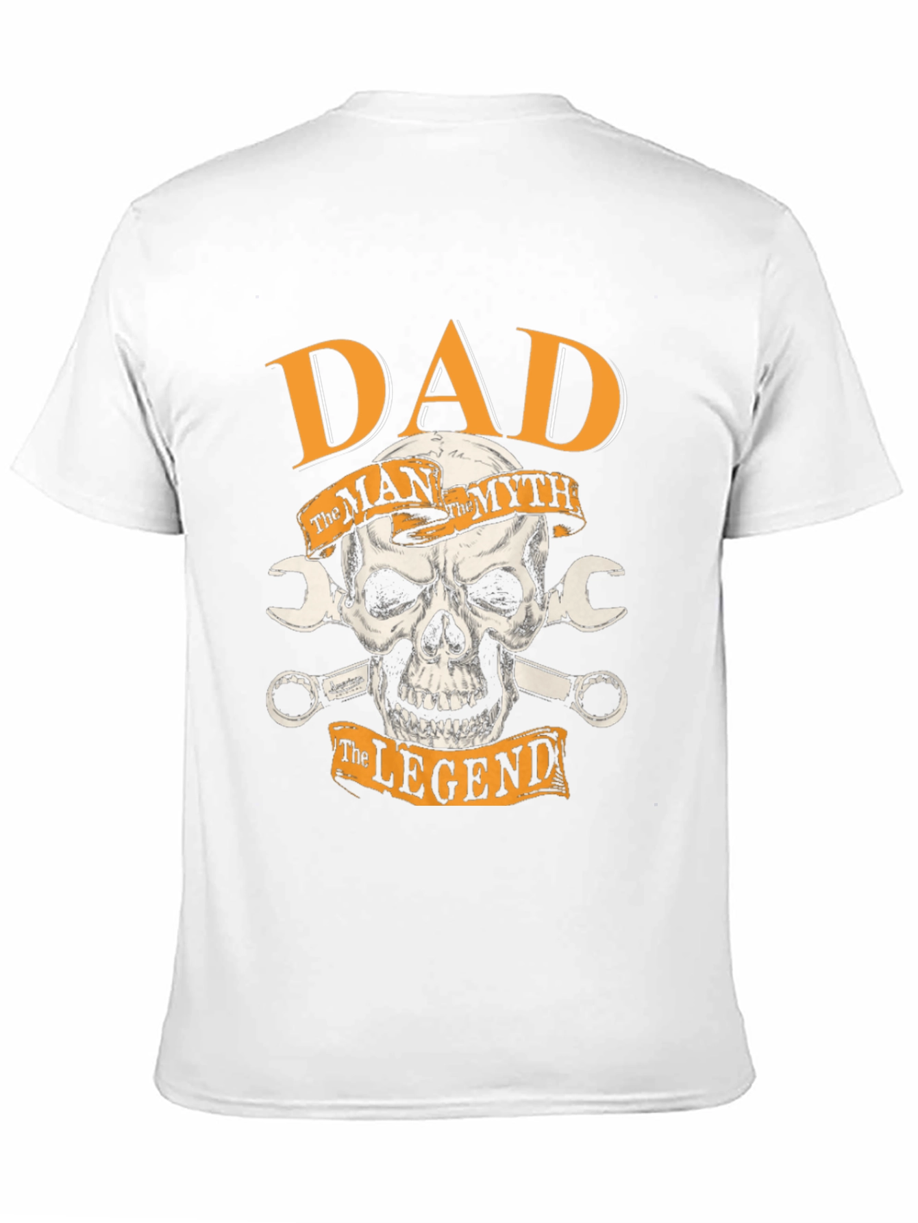 Dad The Man The Myth The Legend Black T-Shirt