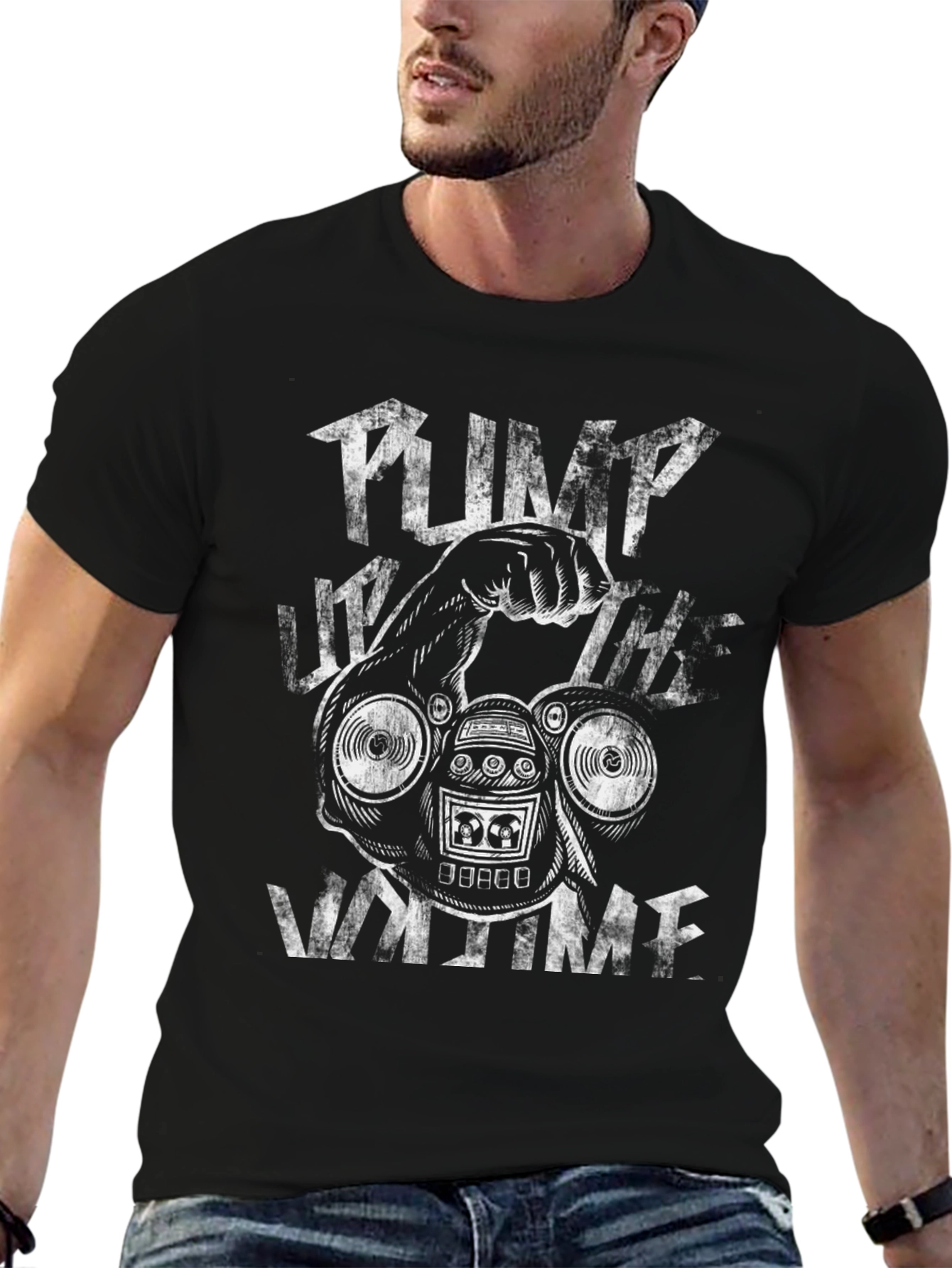 Pump Up the Volume Graphic Tee