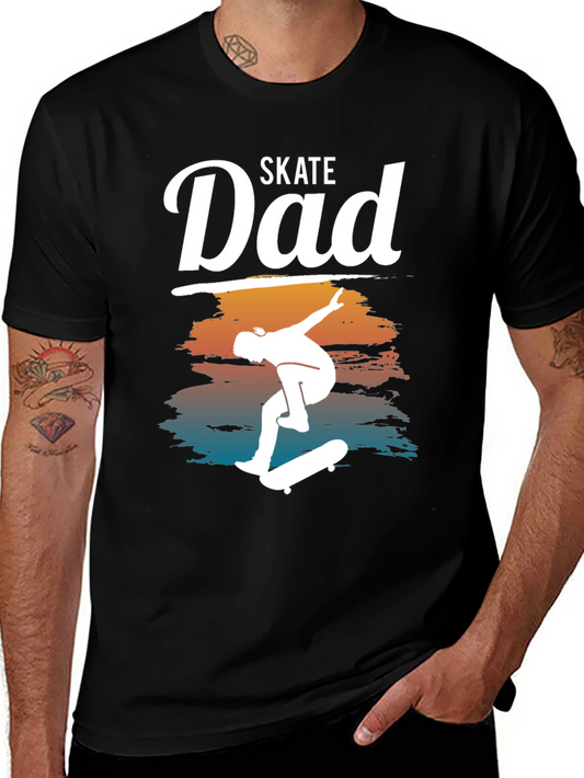 Skate Dad T-Shirt - Stylish & Comfortable Cotton Tee