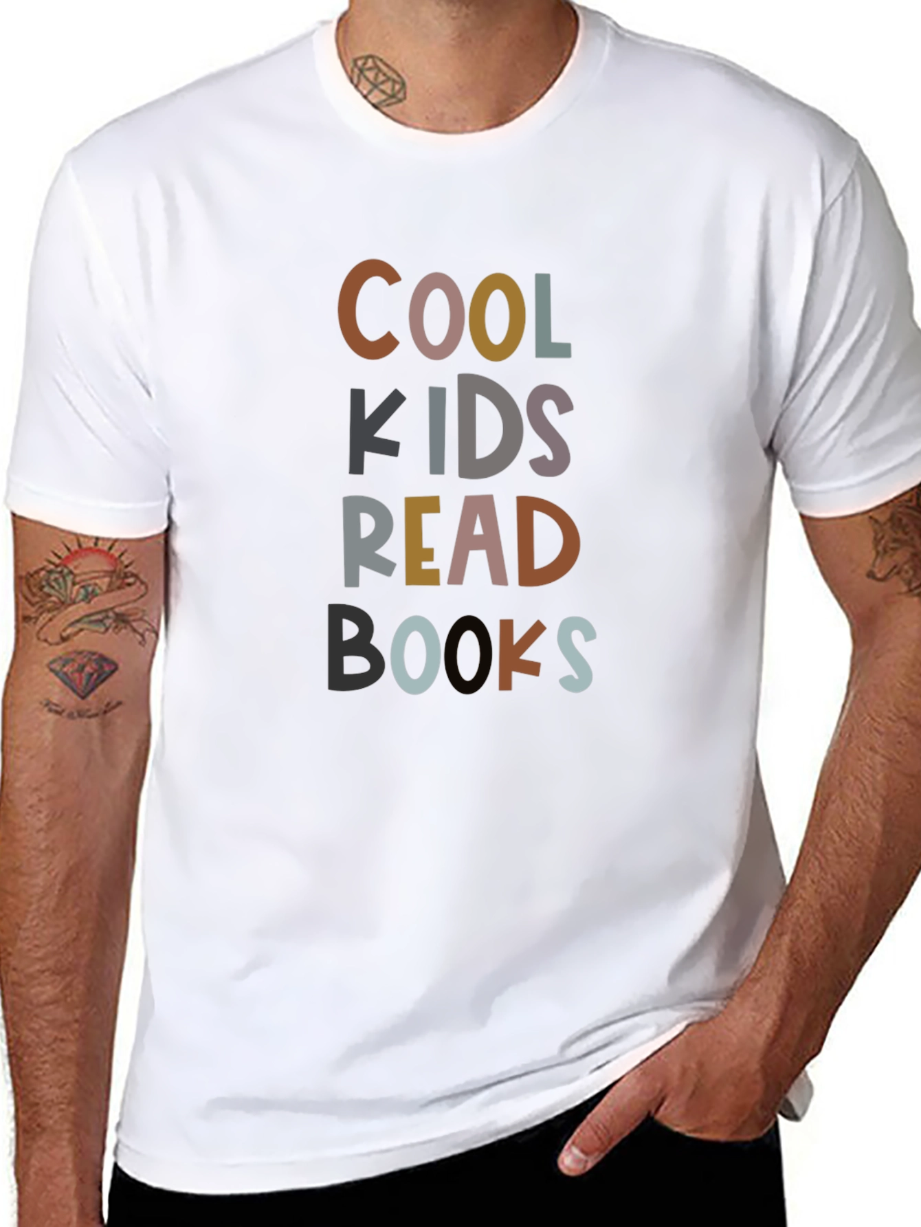 Cool Kids Read Books T-Shirt - Unisex