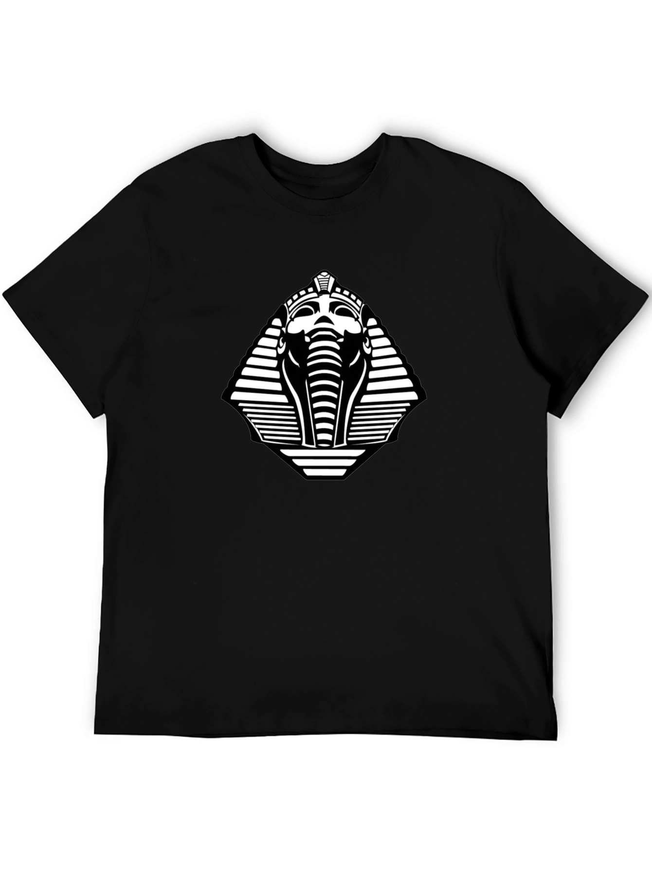 Elephant Pharaoh Black Graphic Tee