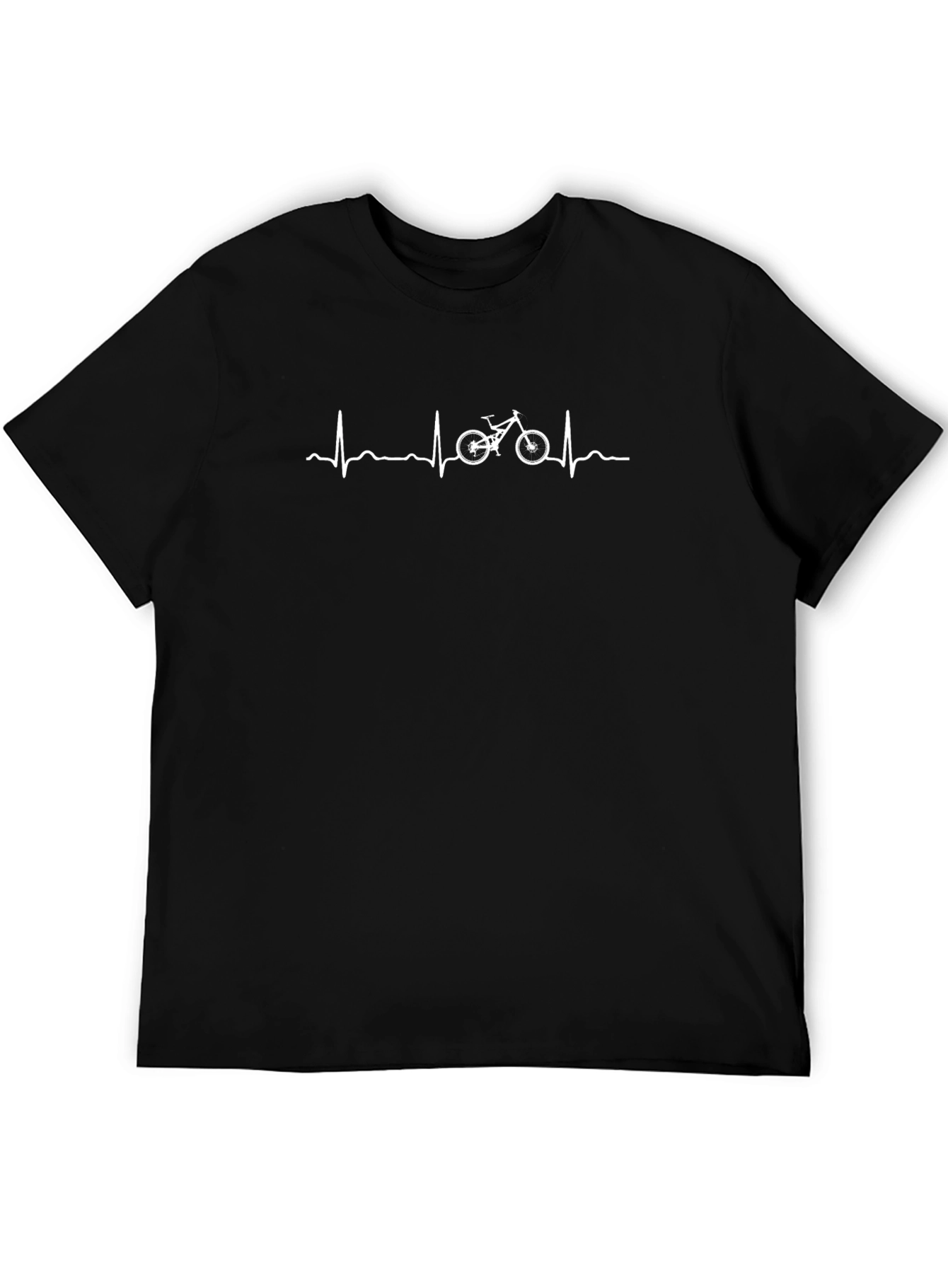 Cycling Heartbeat T-Shirt - Mountain Bike Life