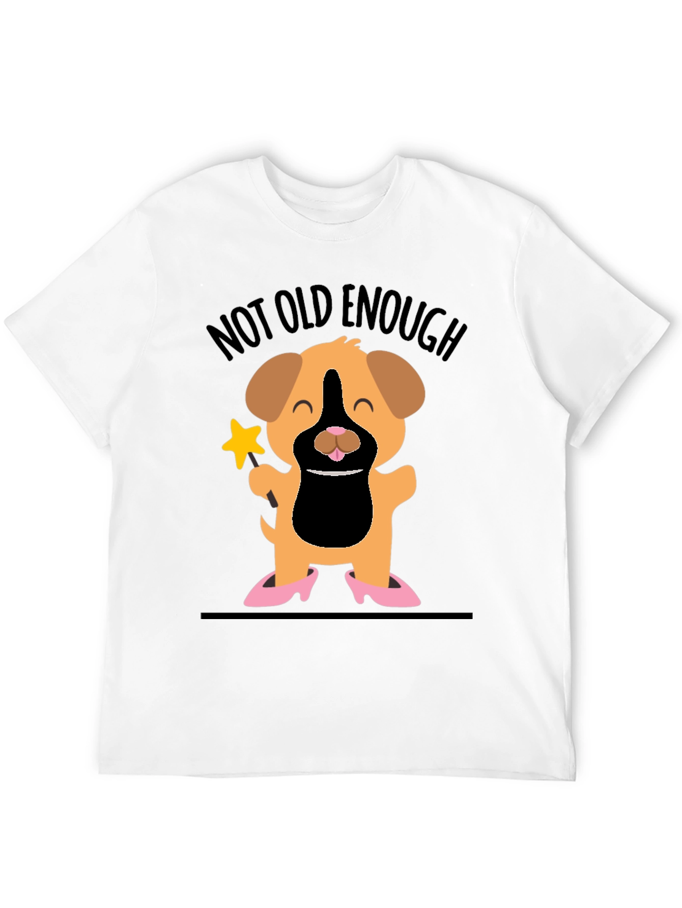 Not Old Enough Graphic Tee