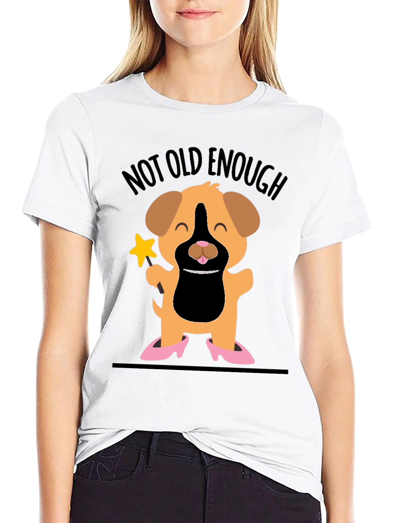 Not Old Enough Graphic Tee