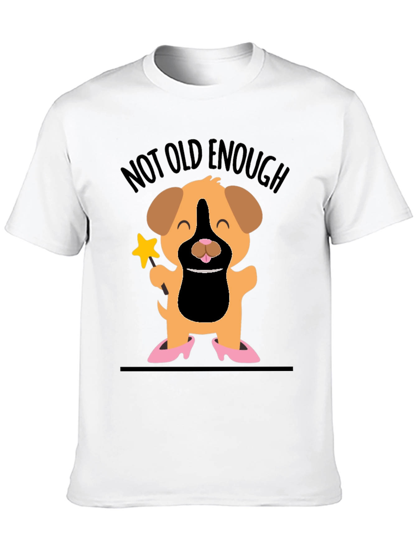 Not Old Enough Graphic Tee