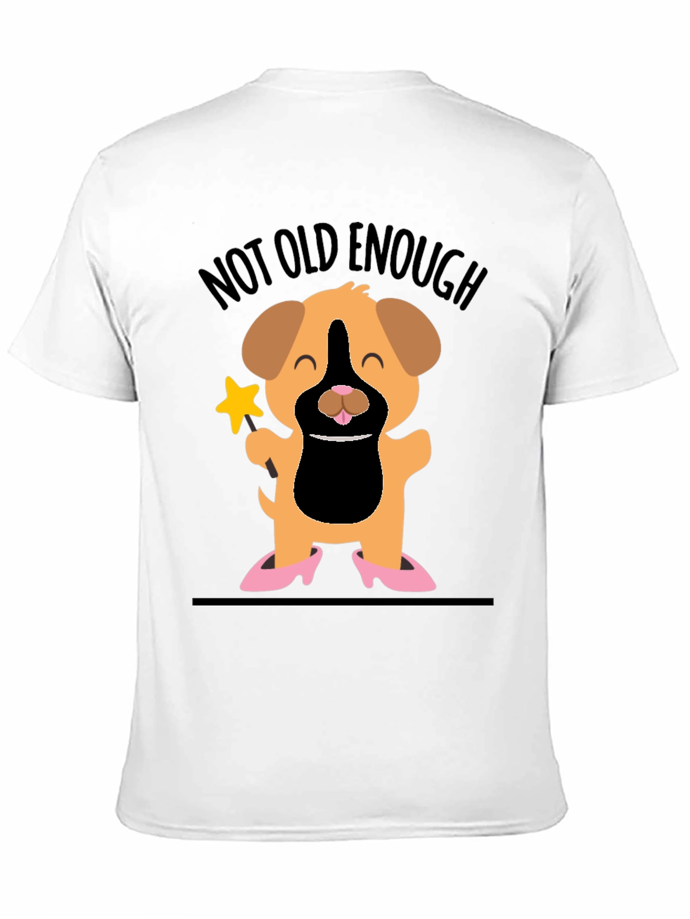 Not Old Enough Graphic Tee