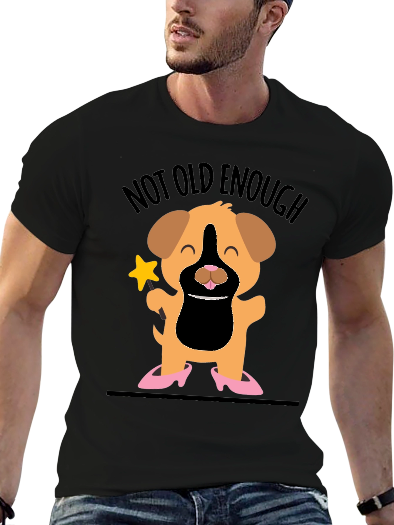 Not Old Enough Graphic Tee