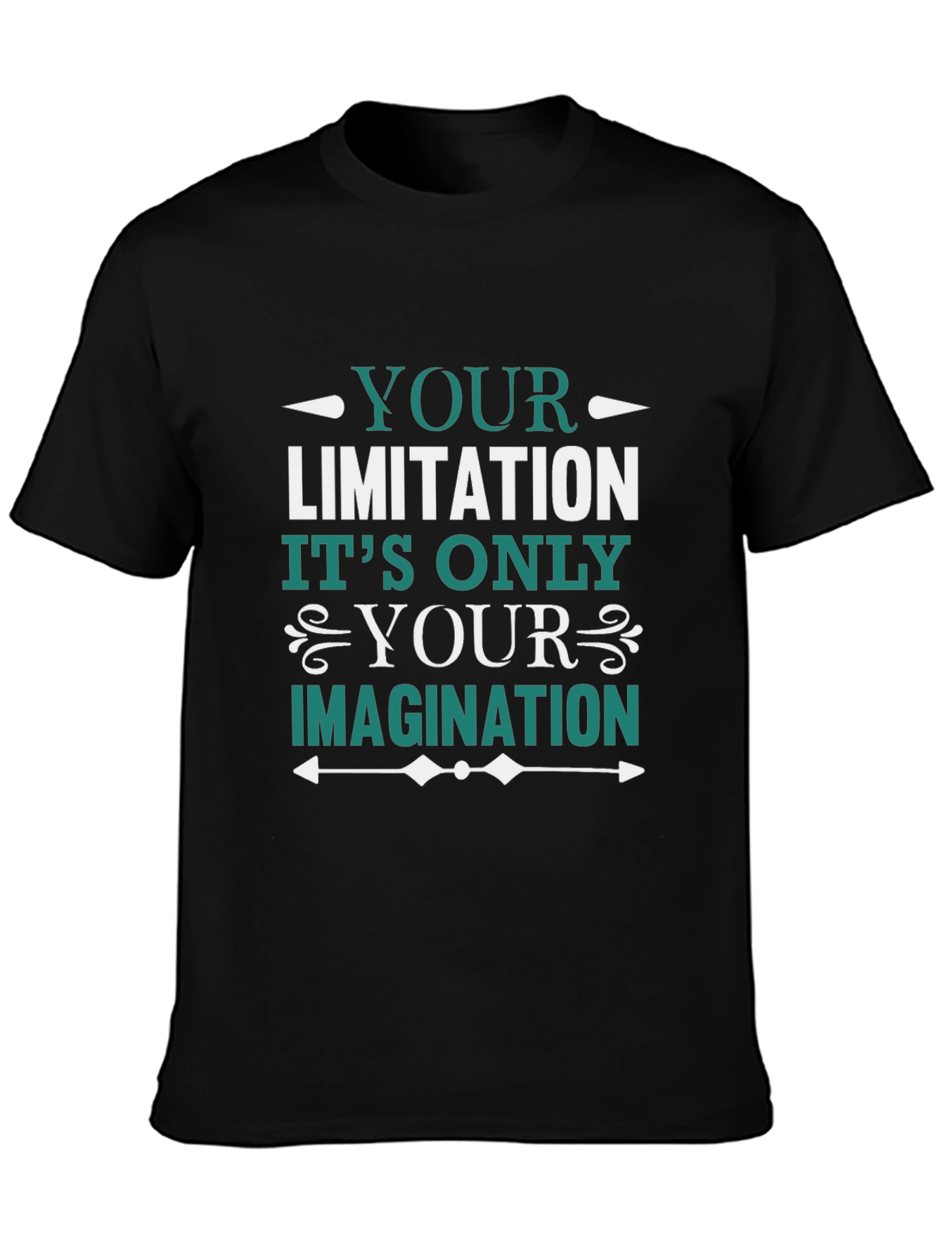 Inspirational Your Limitation Imagination T-Shirt