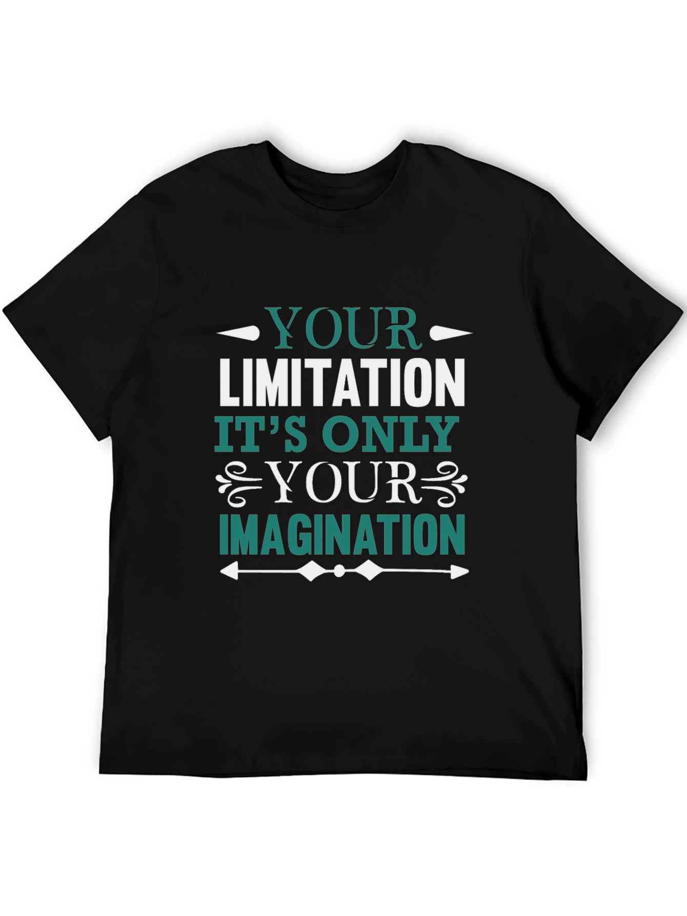 Inspirational Your Limitation Imagination T-Shirt