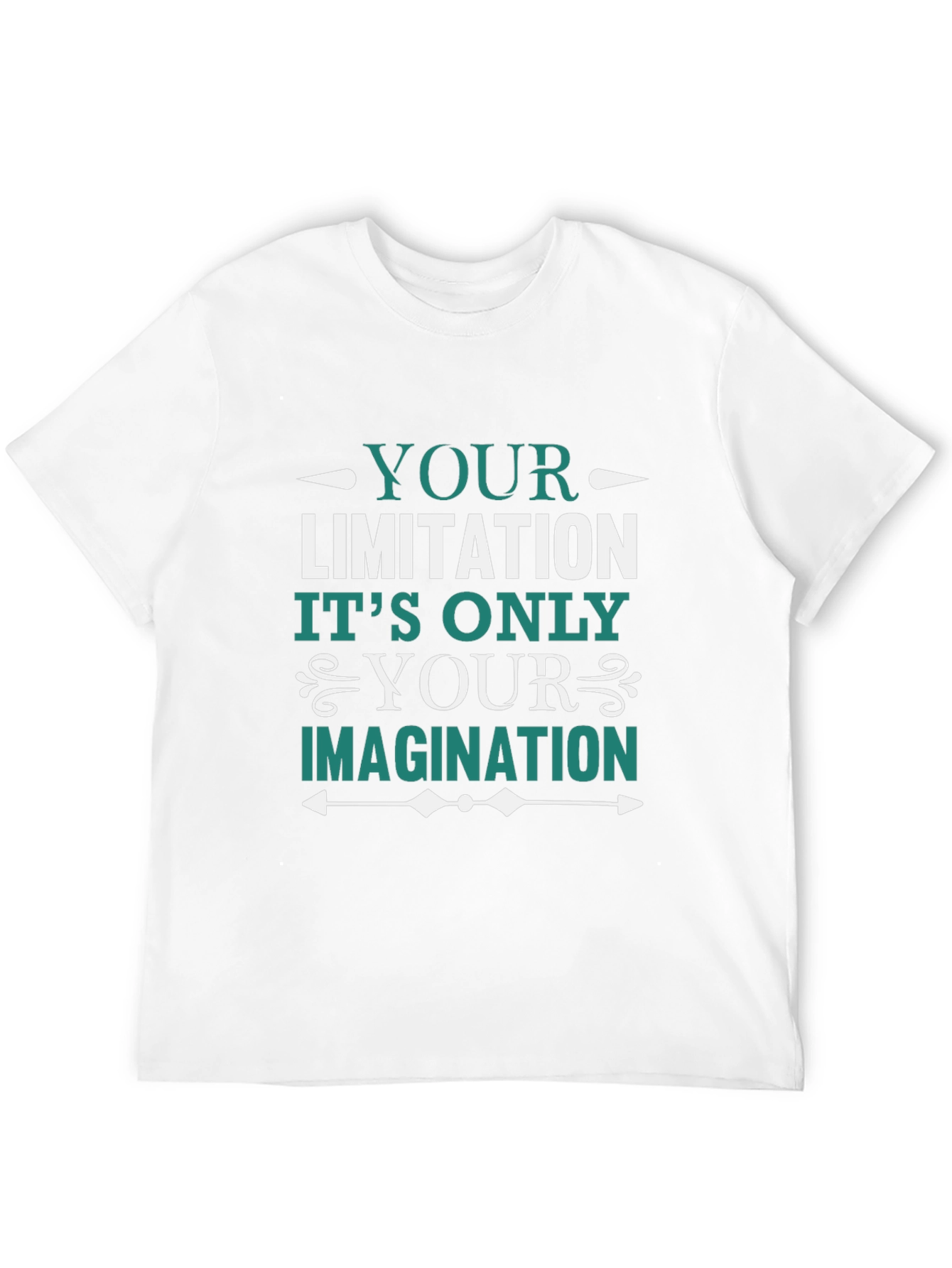 Inspirational Your Limitation Imagination T-Shirt