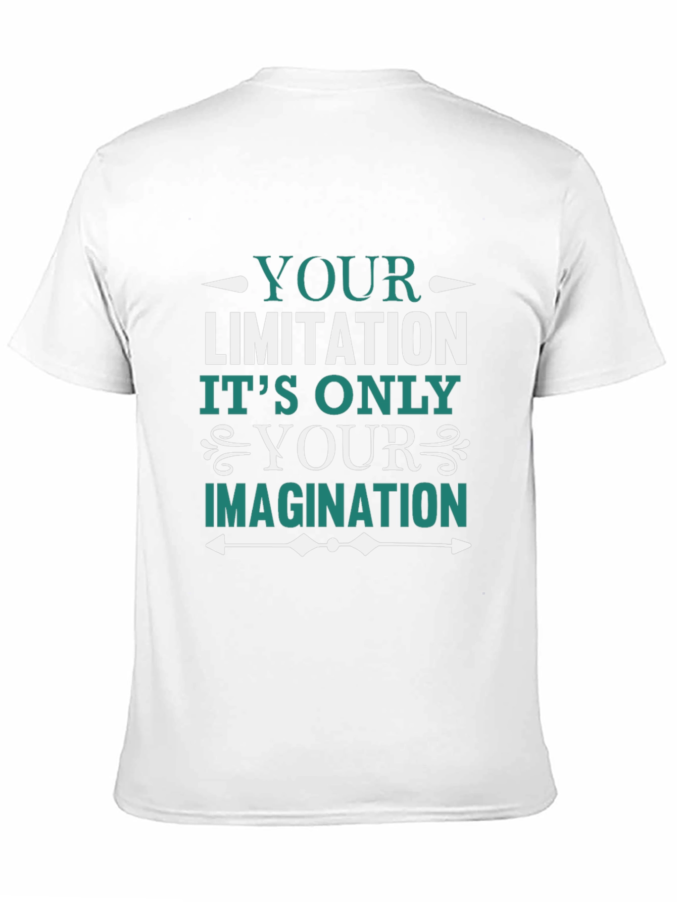 Inspirational Your Limitation Imagination T-Shirt