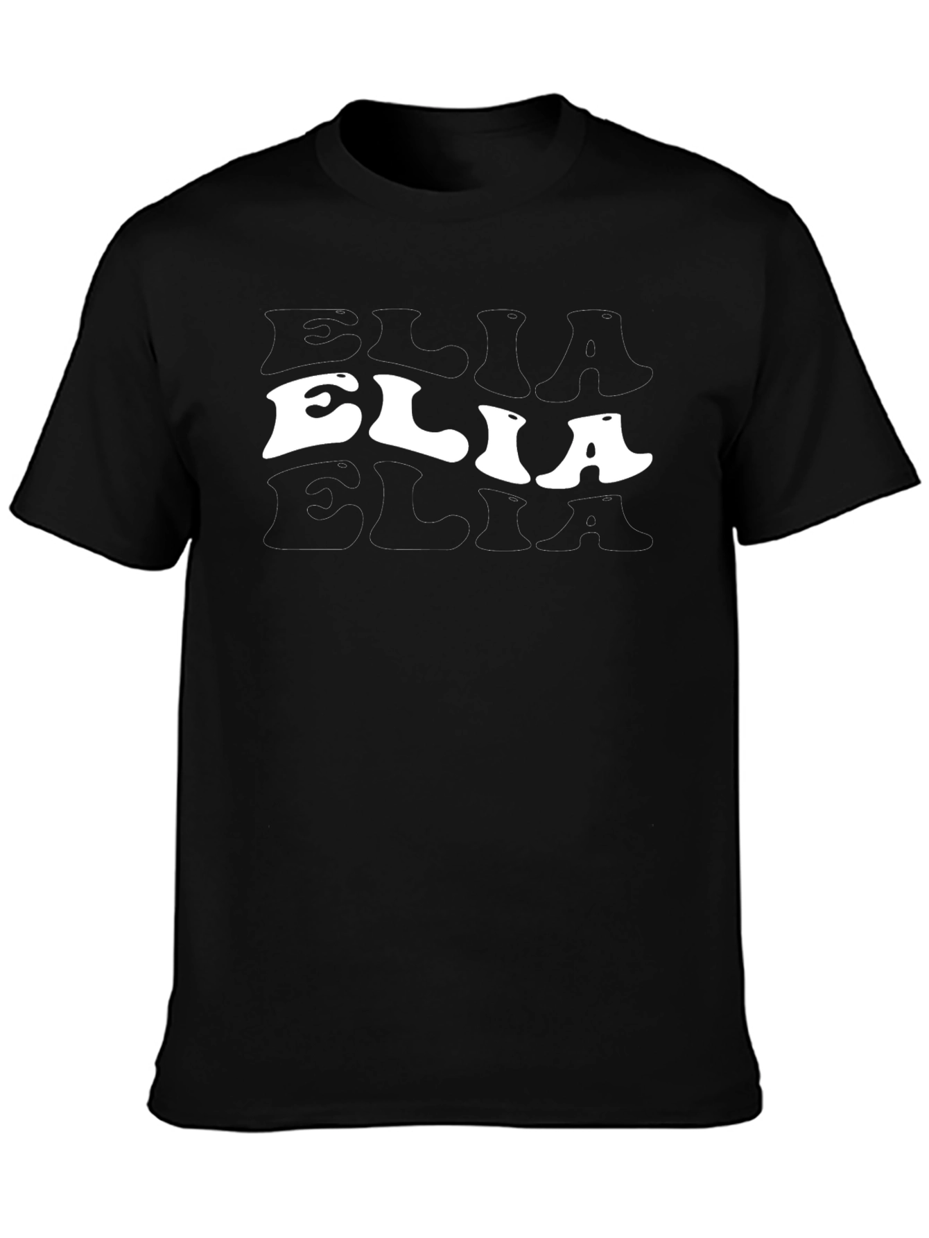 Retro Elia Graphic T-Shirt - Soft Cotton Blend