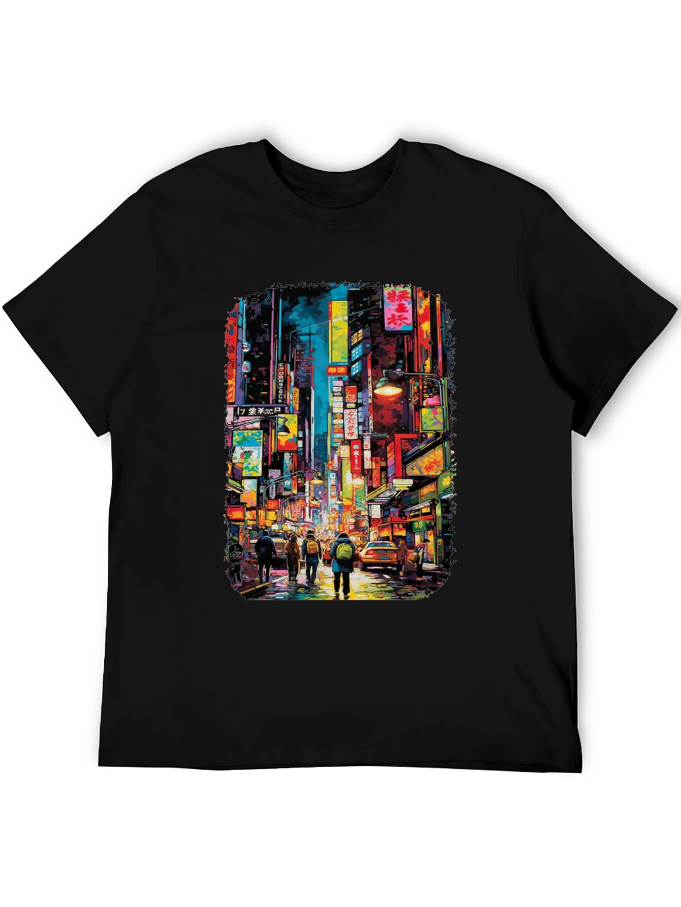 Neon Tokyo Streetwear T-Shirt