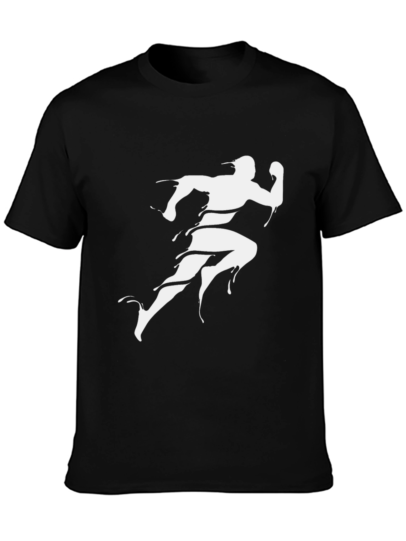 Mens Graphic Tee - Running Silhouette