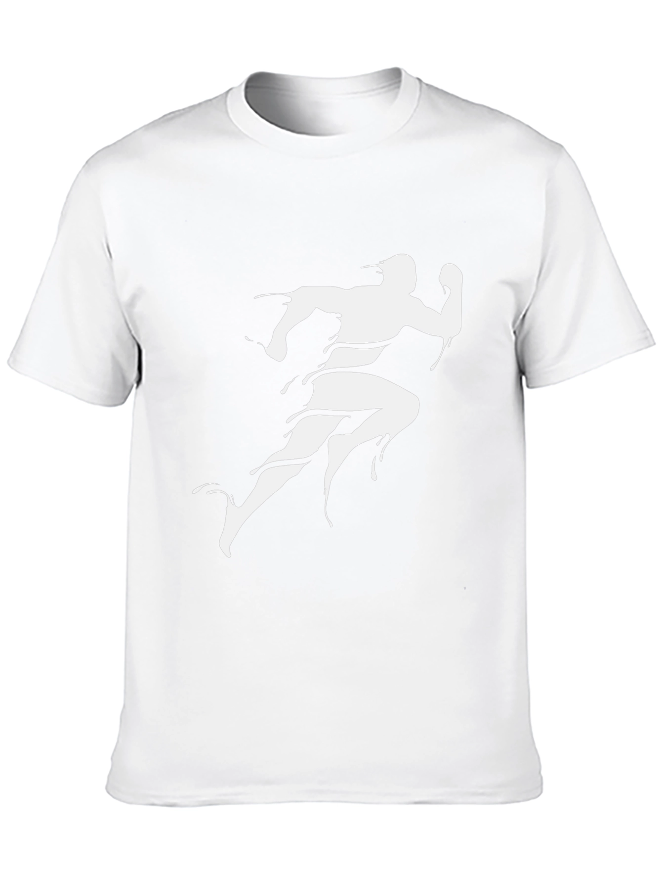 Mens Graphic Tee - Running Silhouette