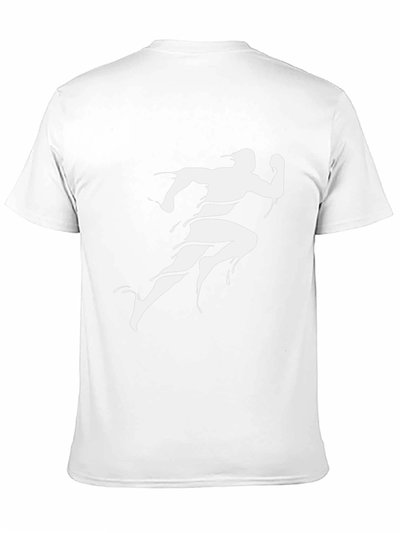 Mens Graphic Tee - Running Silhouette