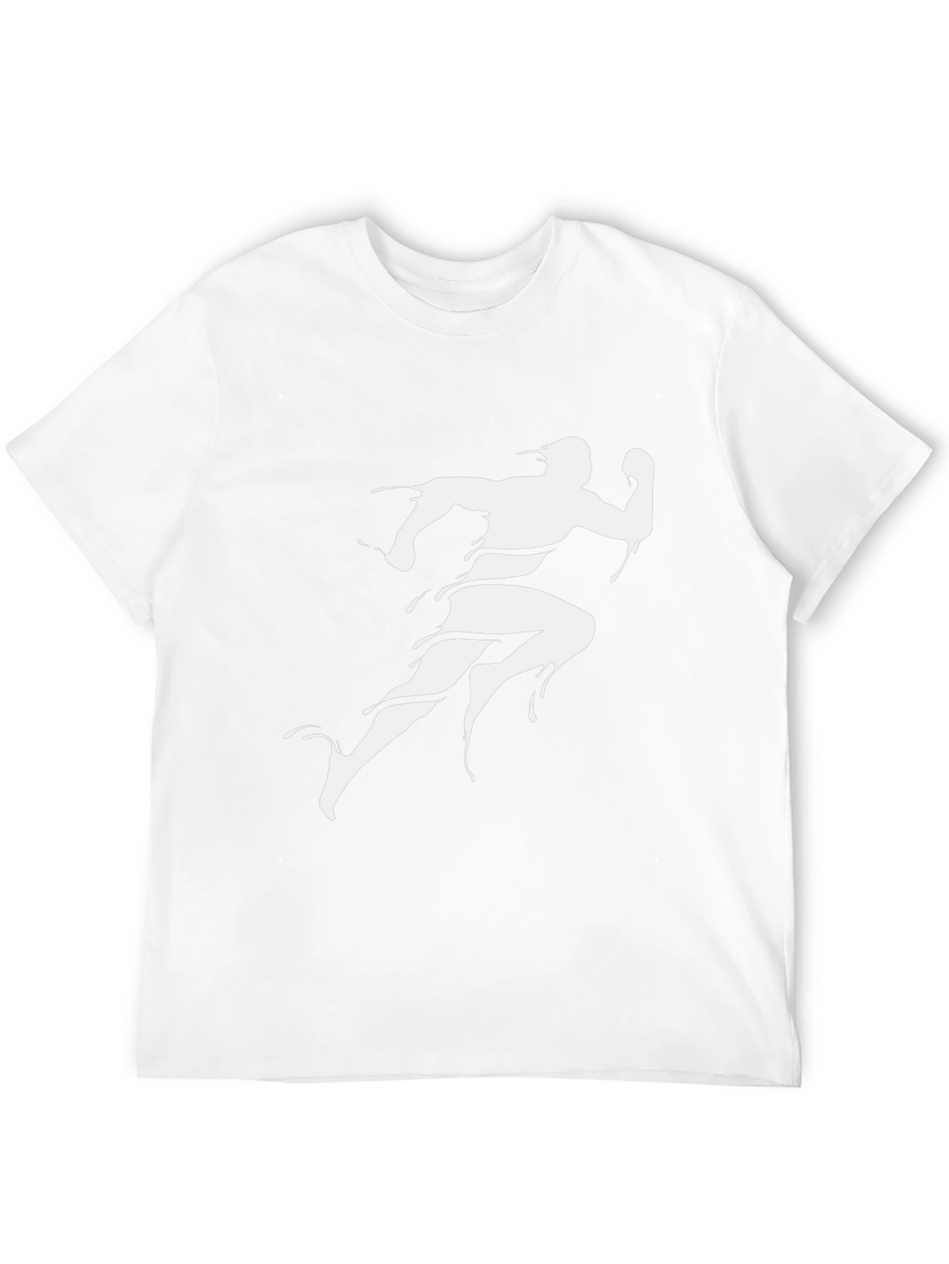 Mens Graphic Tee - Running Silhouette