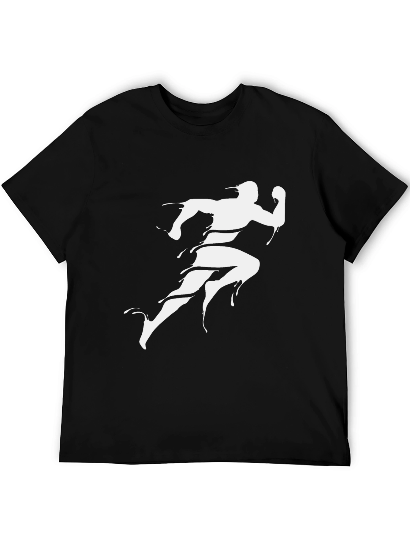 Mens Graphic Tee - Running Silhouette