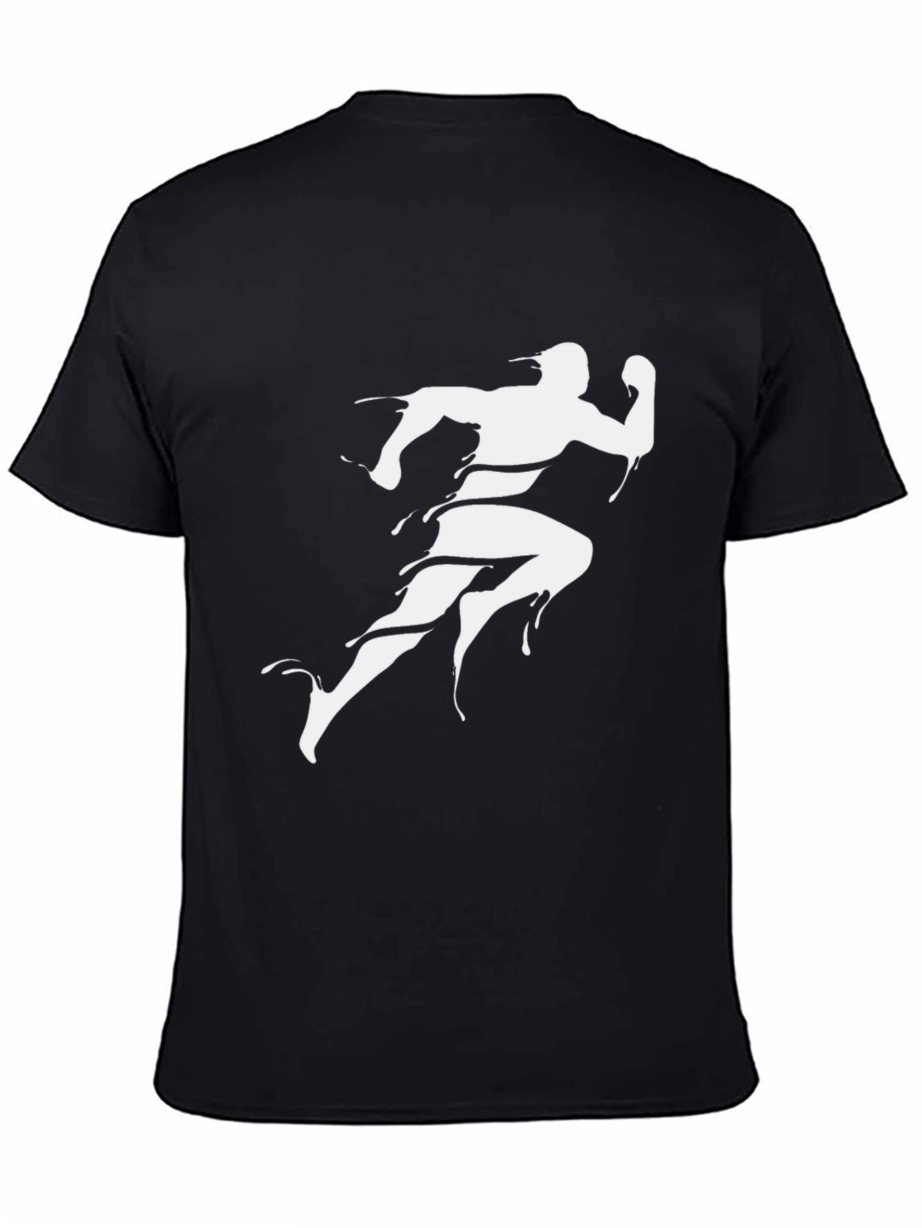 Mens Graphic Tee - Running Silhouette