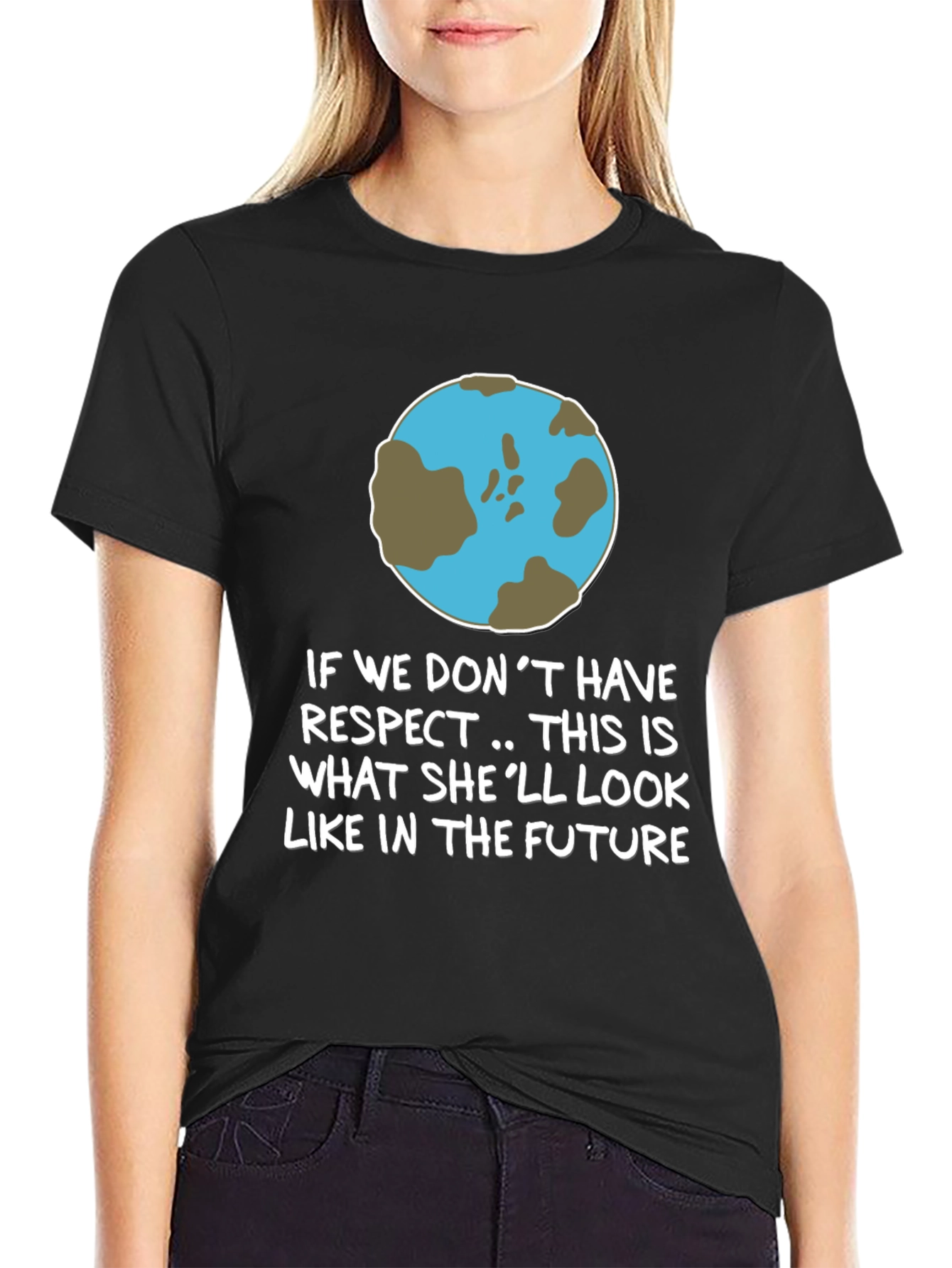 Earth Respect Graphic Tee - Save the Planet T-Shirt