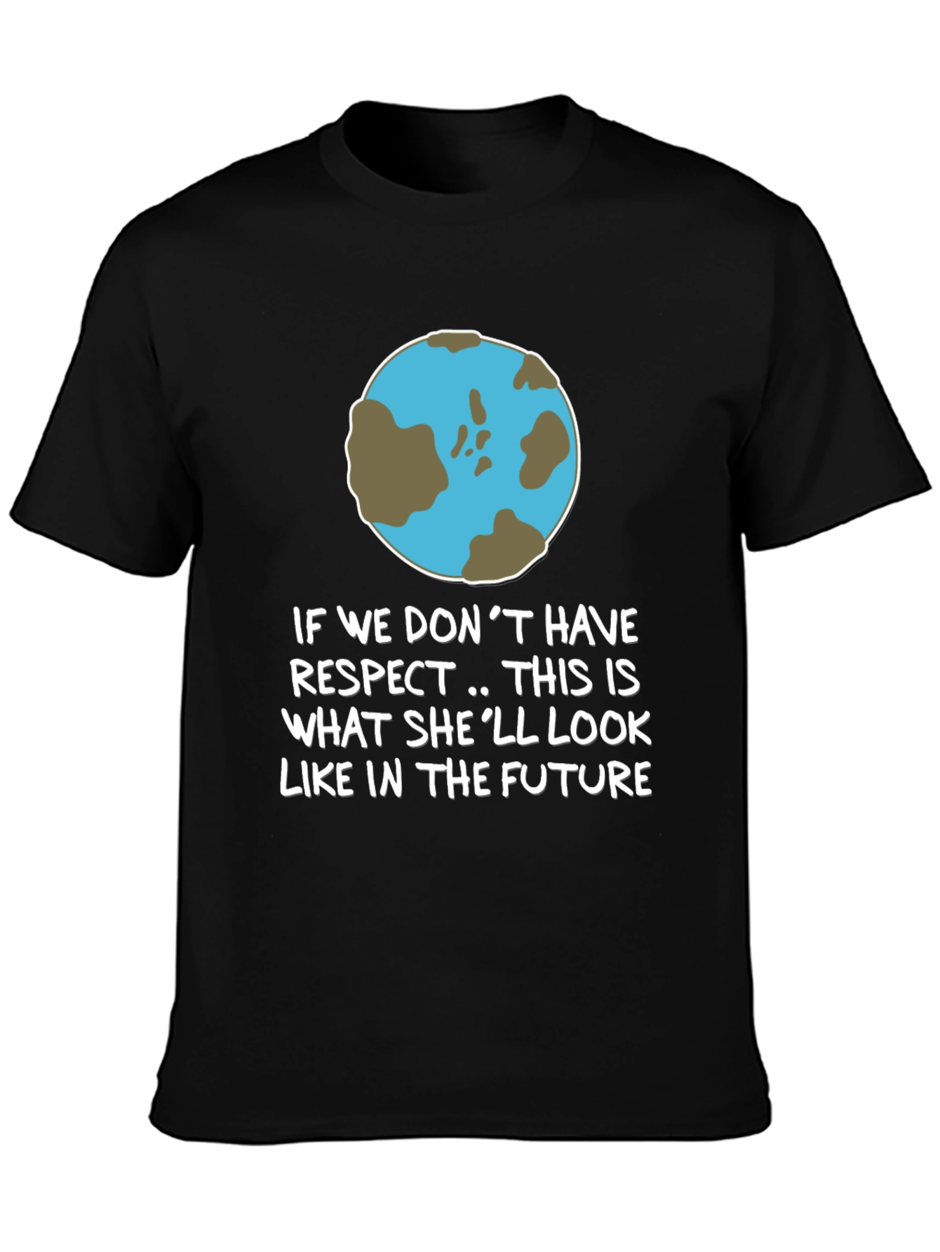 Earth Respect Graphic Tee - Save the Planet T-Shirt