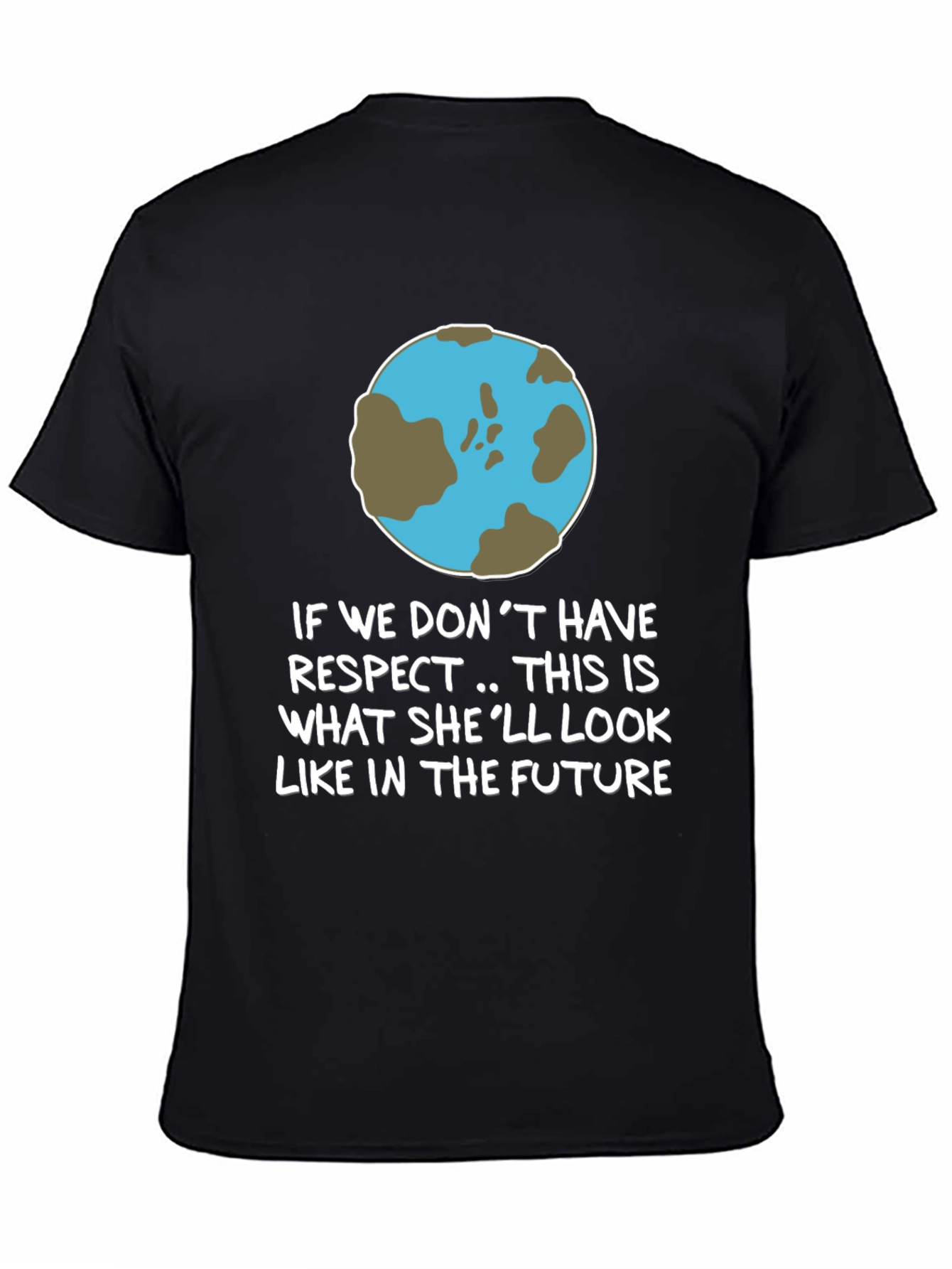 Earth Respect Graphic Tee - Save the Planet T-Shirt