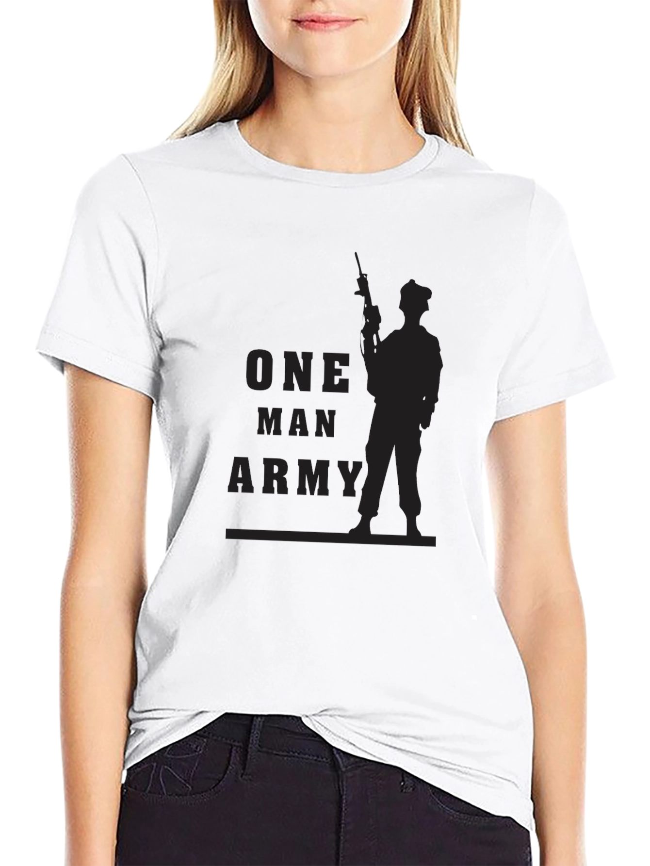 One Man Army Graphic T-Shirt