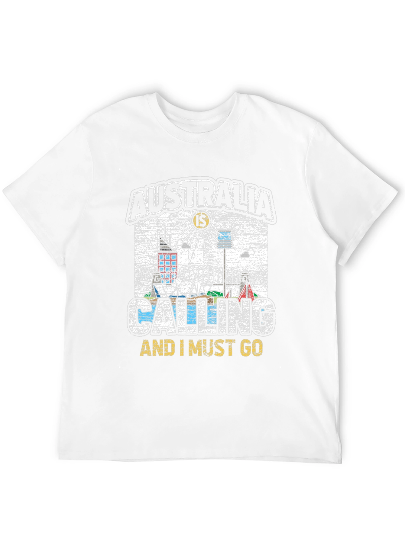 Australia Calling Graphic T-Shirt