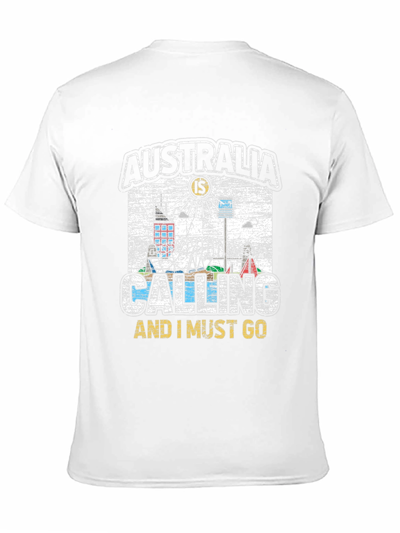 Australia Calling Graphic T-Shirt