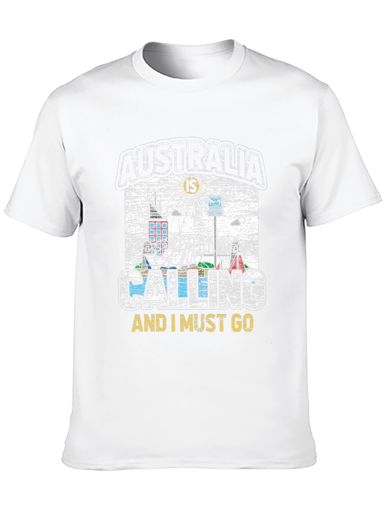 Australia Calling Graphic T-Shirt