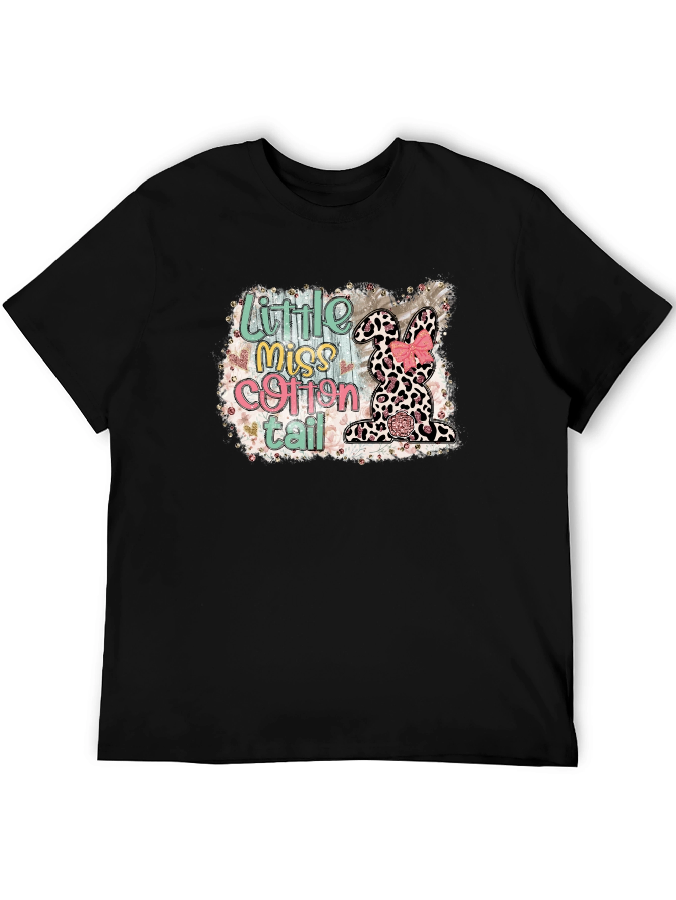 Little Miss Cottontail Easter Bunny T-Shirt