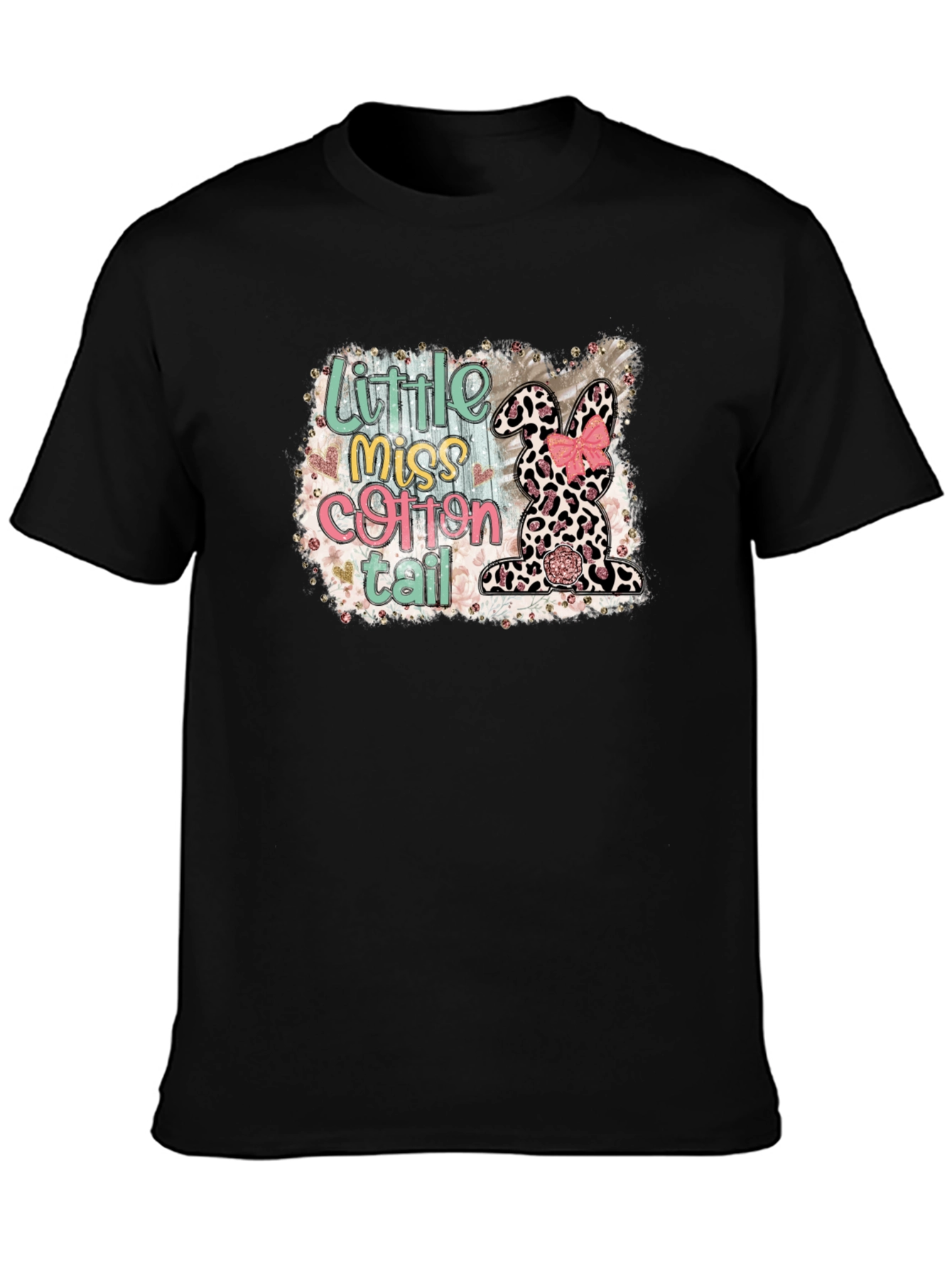 Little Miss Cottontail Easter Bunny T-Shirt