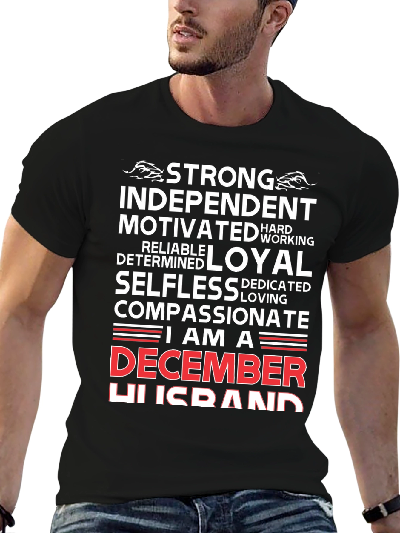 December Husband Graphic T-Shirt