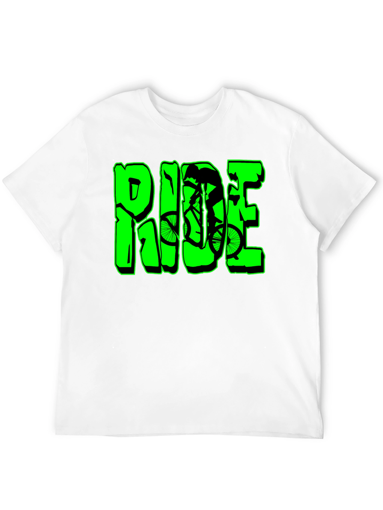 Ride Mountain Bike Graphic Tee - Cool Biker Shirt