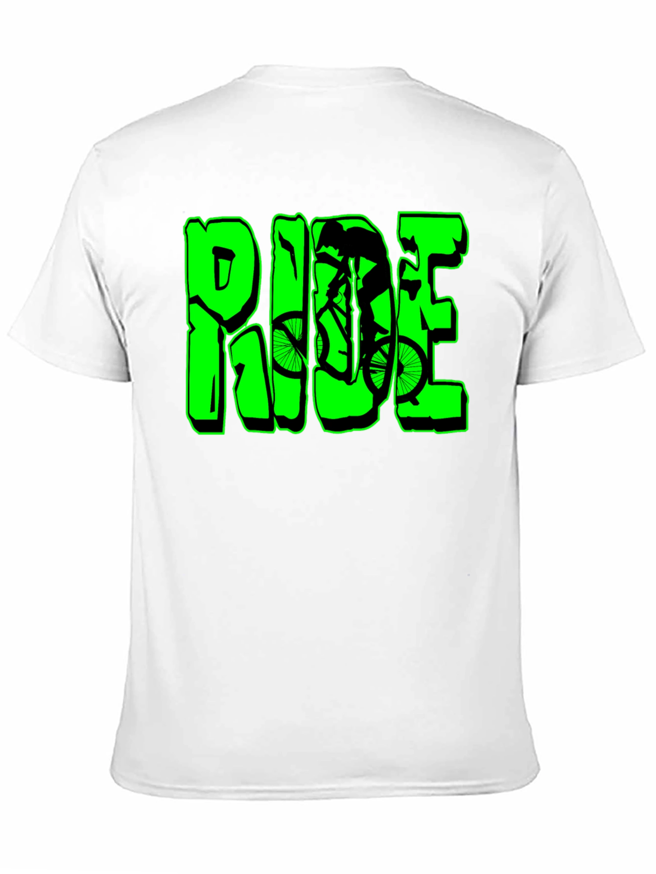 Ride Mountain Bike Graphic Tee - Cool Biker Shirt