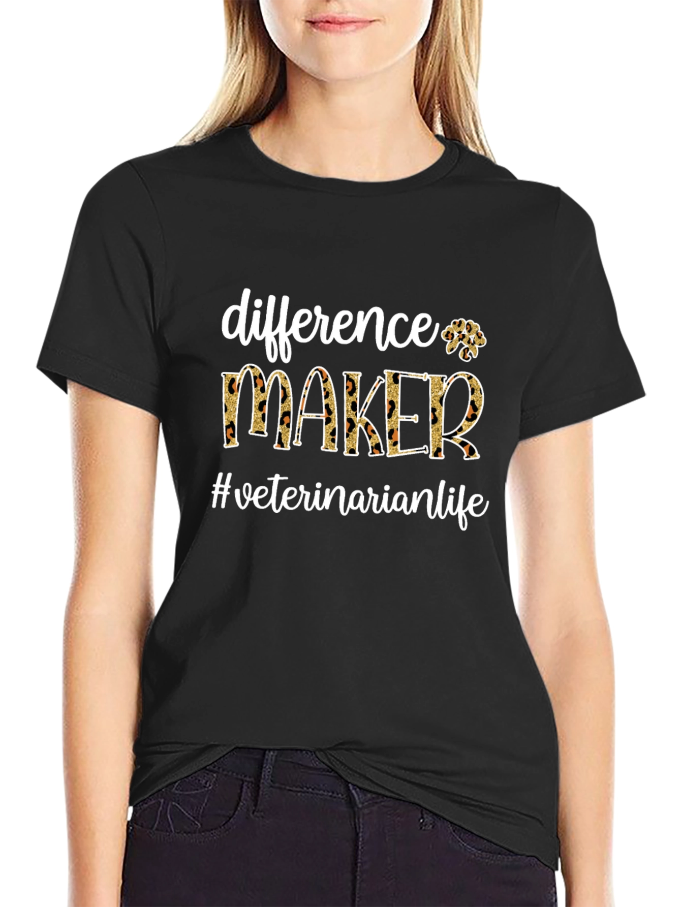 Difference Maker Veterinarian Life T-Shirt