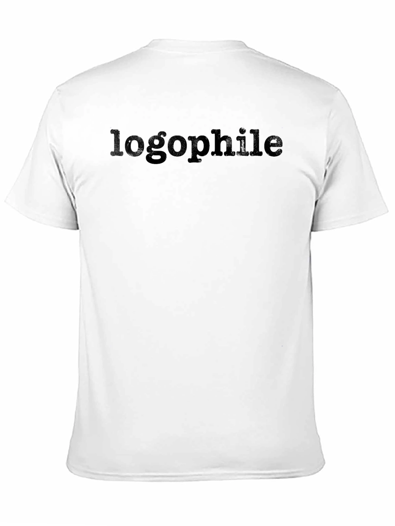Logophile Black T-Shirt - Word Lover Tee