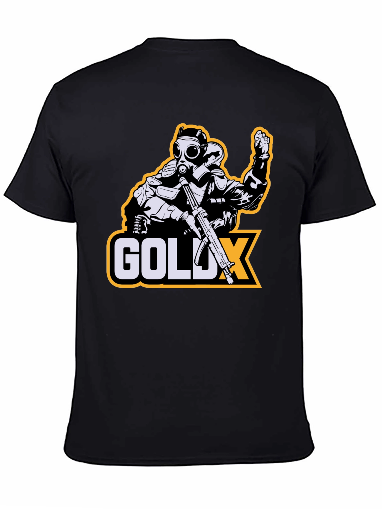 GOLDX Gas Mask Graphic Tee - Stylish & Unique