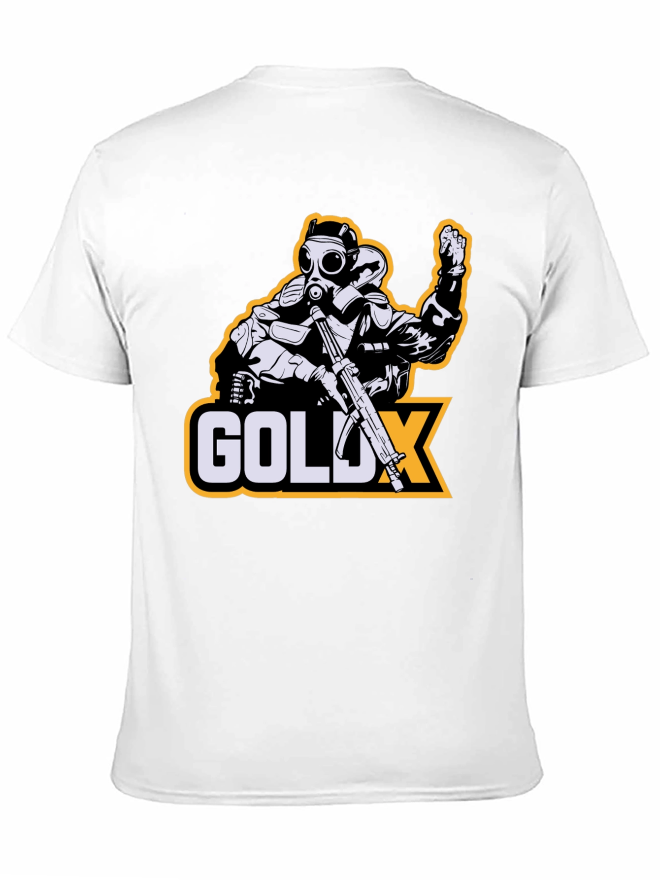 GOLDX Gas Mask Graphic Tee - Stylish & Unique