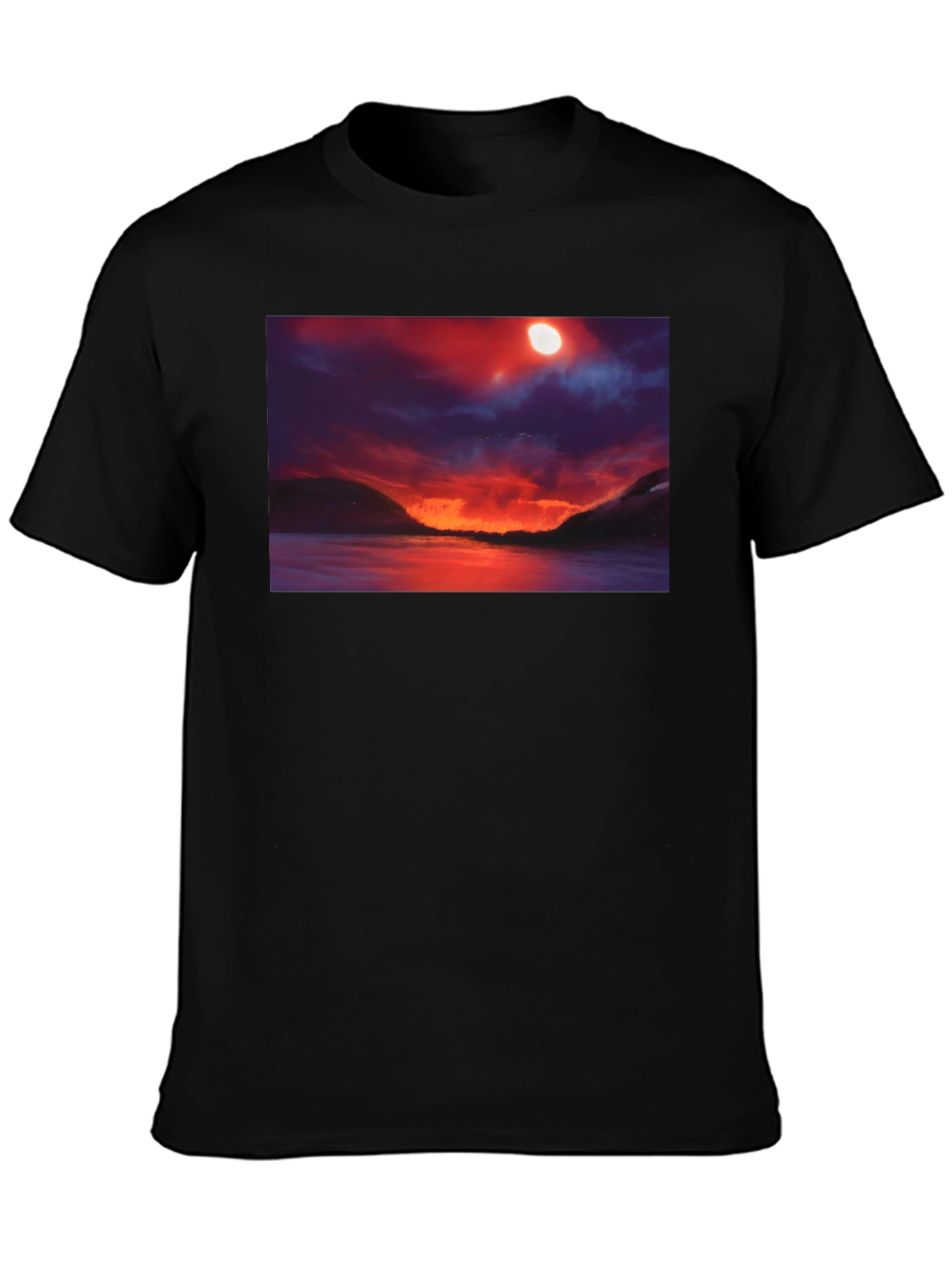 Sunset Lake Graphic T-Shirt