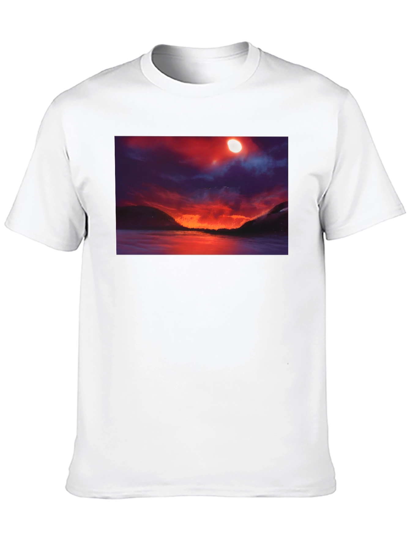 Sunset Lake Graphic T-Shirt
