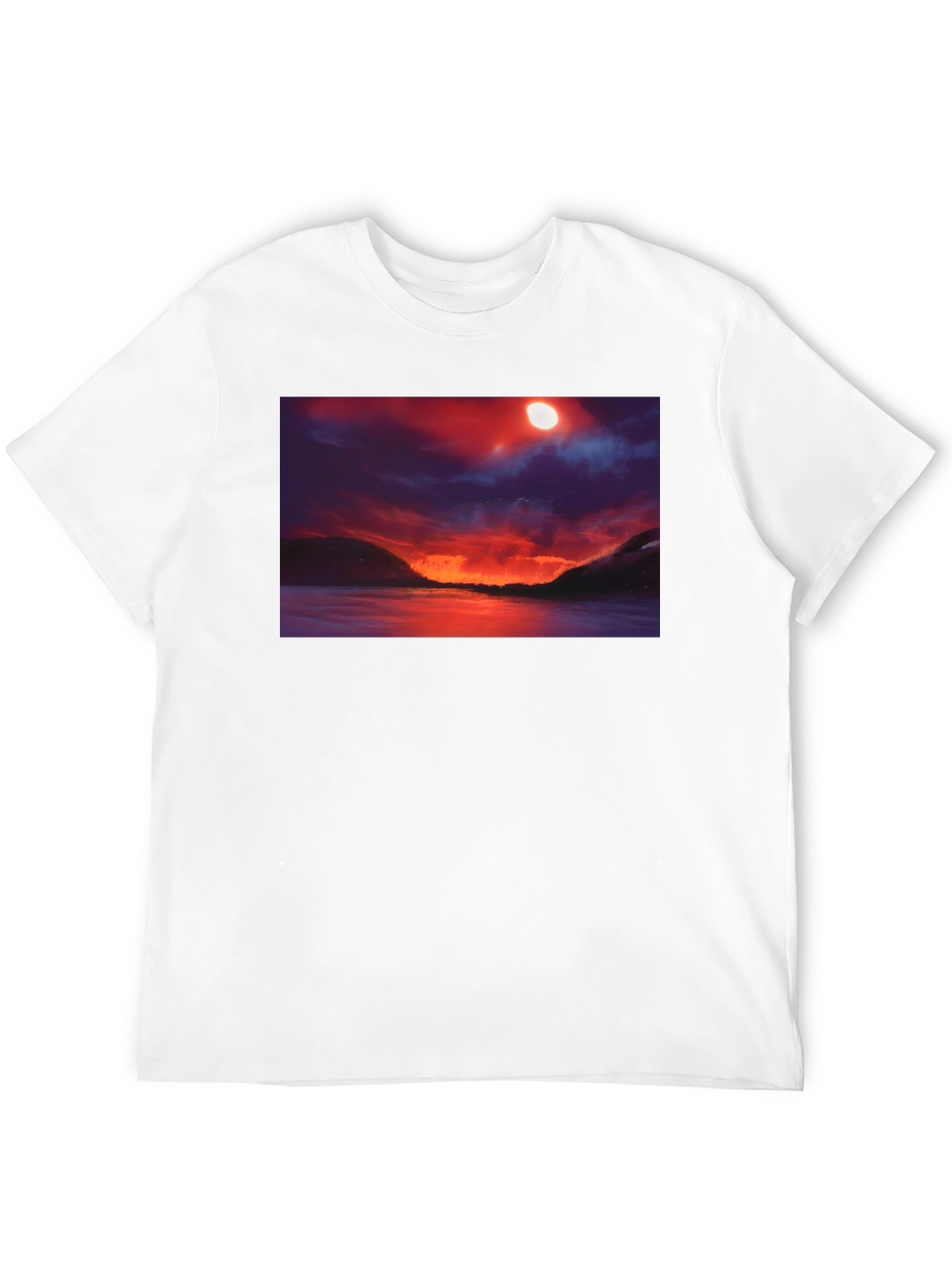 Sunset Lake Graphic T-Shirt