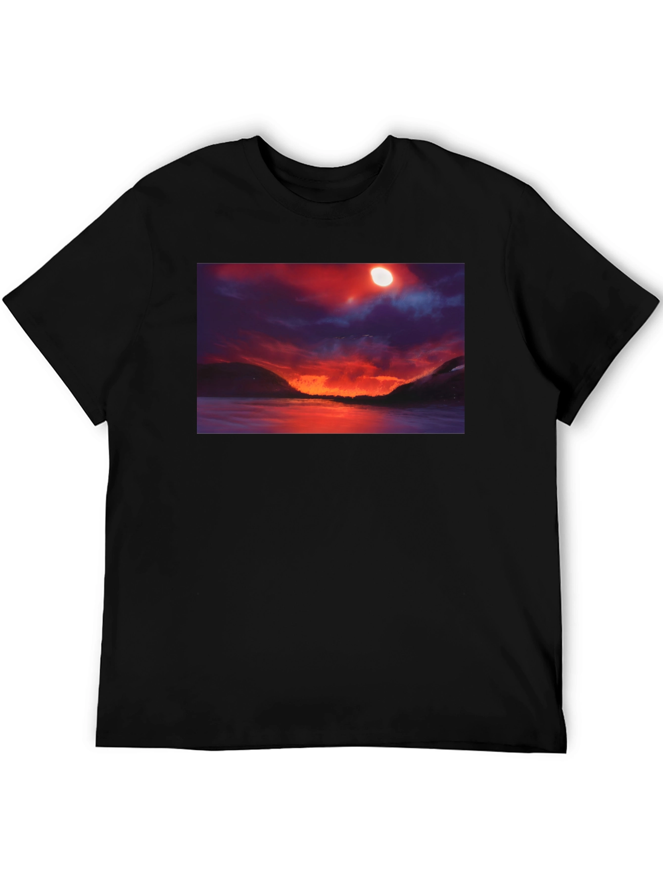 Sunset Lake Graphic T-Shirt