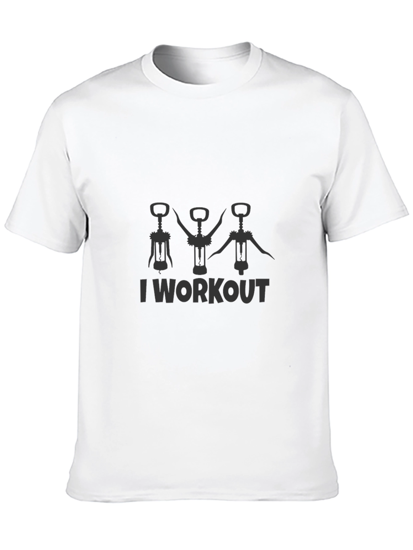 I Workout Wine Opener T-Shirt