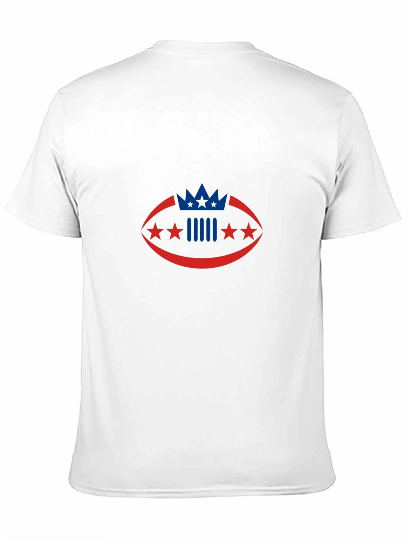 Patriotic Football Graphic T-Shirt