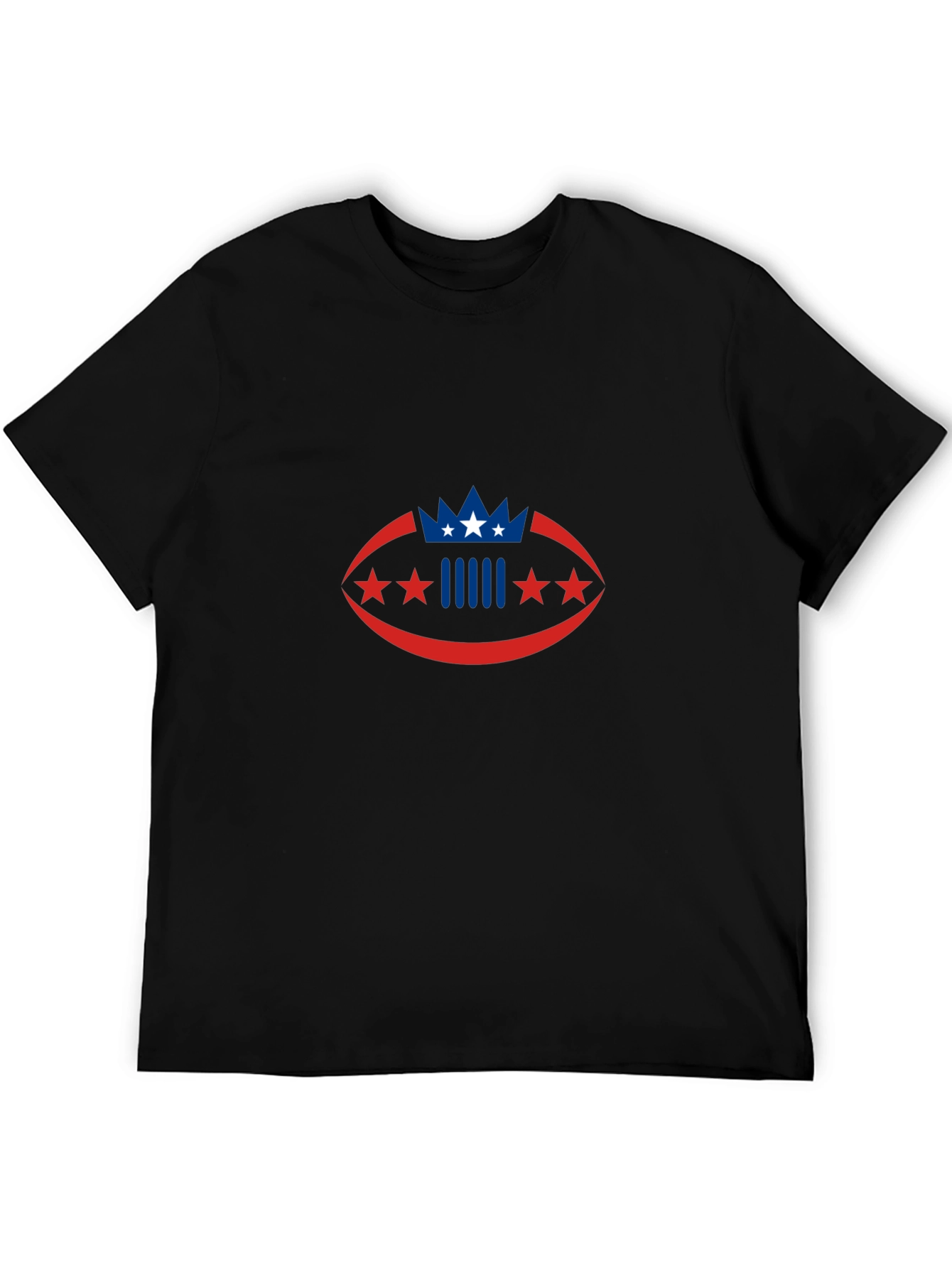 Patriotic Football Graphic T-Shirt