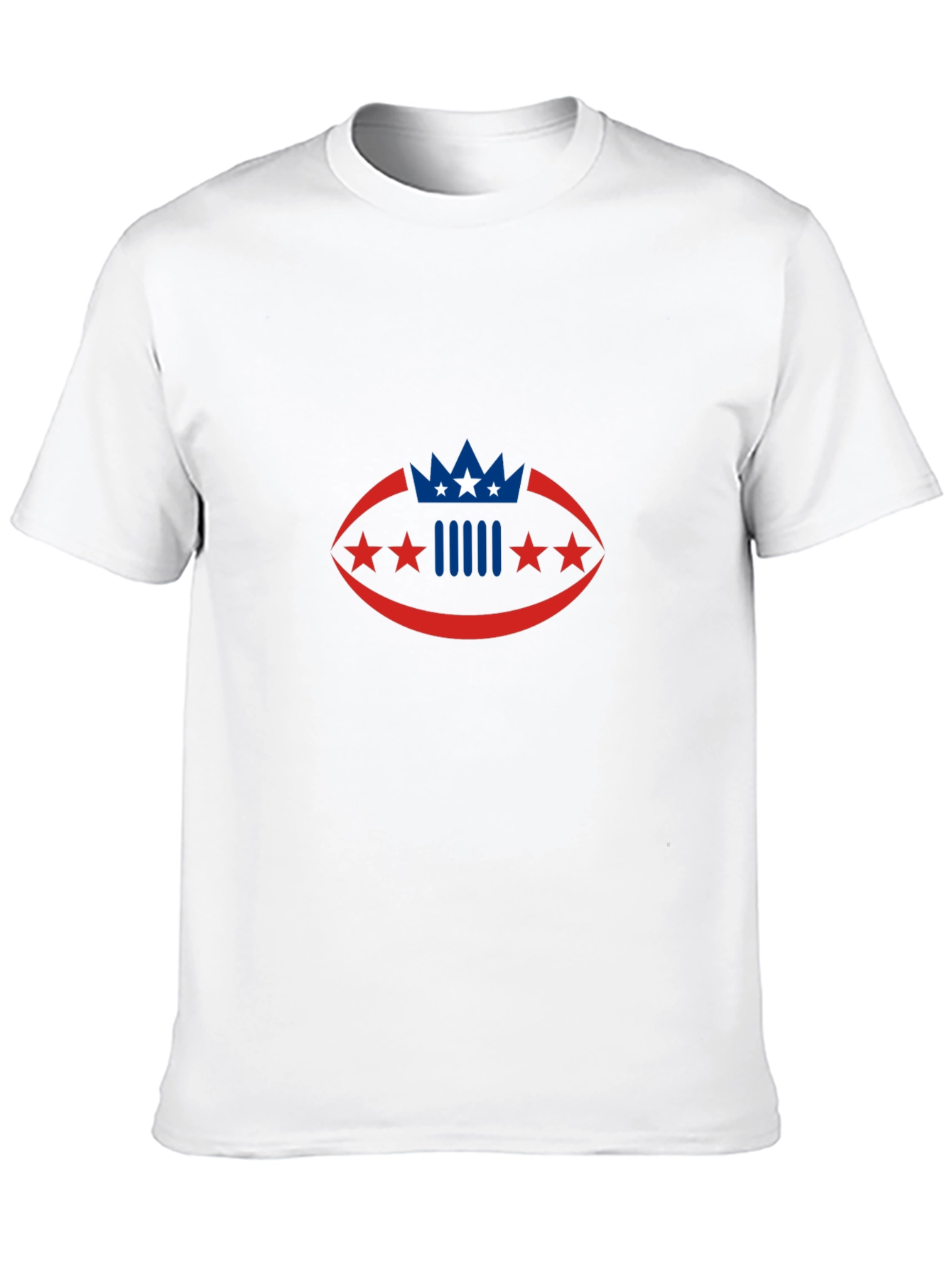 Patriotic Football Graphic T-Shirt