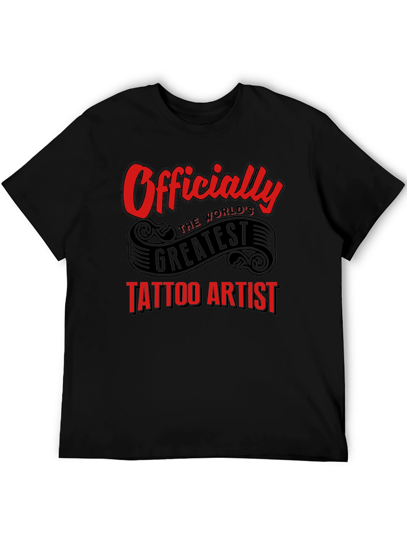 Officially The Worlds Greatest Tattoo Artist T-Shirt