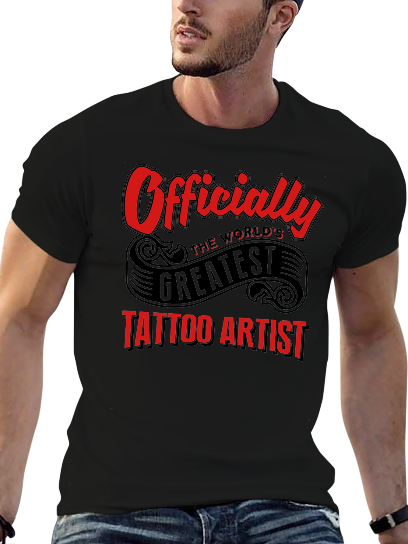 Officially The Worlds Greatest Tattoo Artist T-Shirt